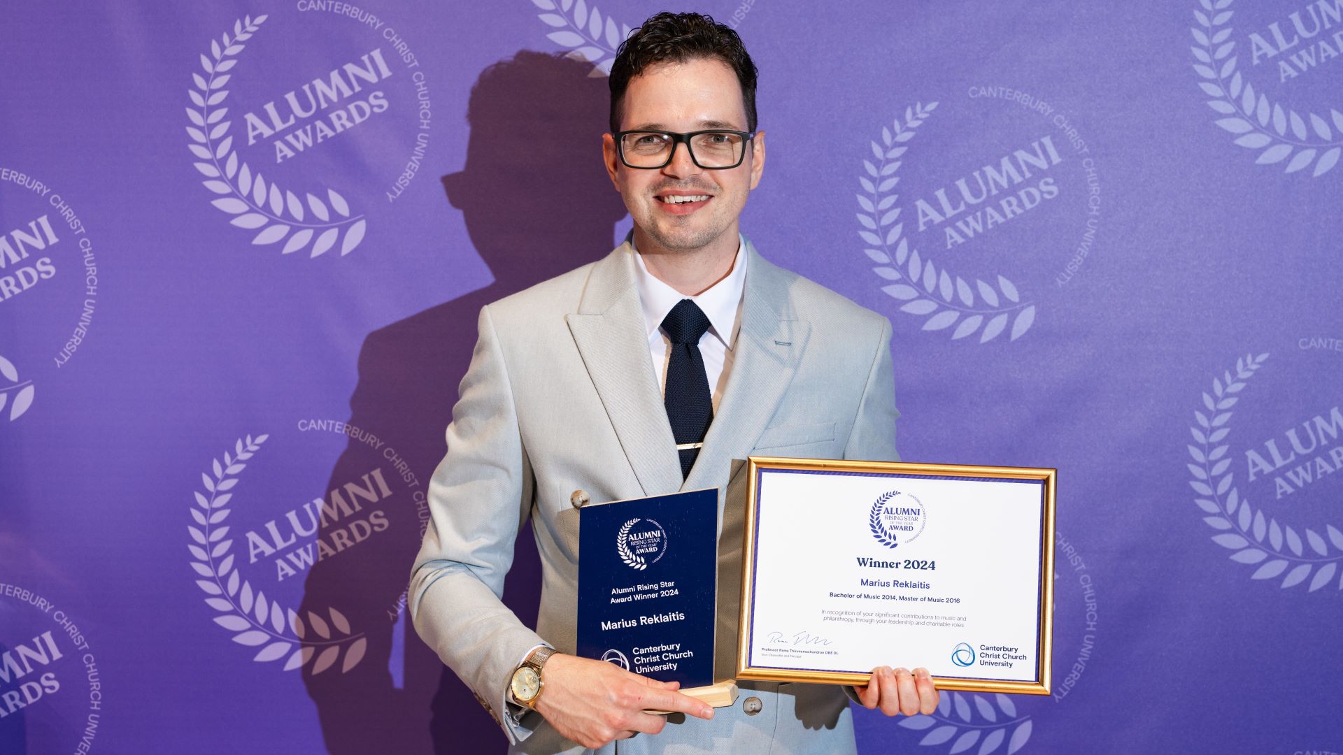 Alumni Rising Star of the Year: Marius Reklaitis