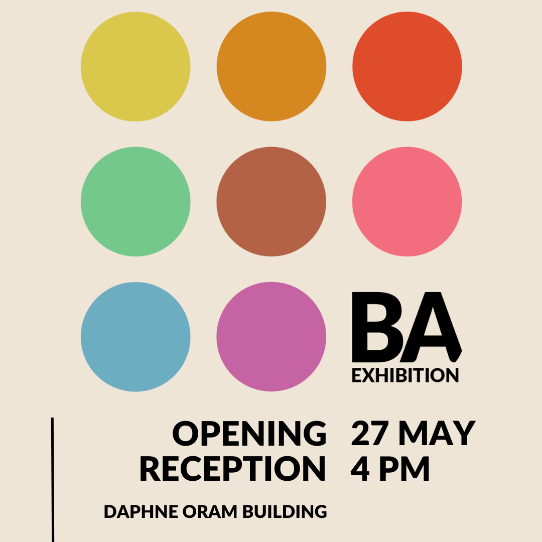 BA Exhibition Opening Reception Banenr