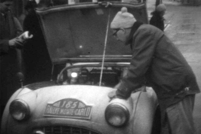 Car Rally in Dover 1960