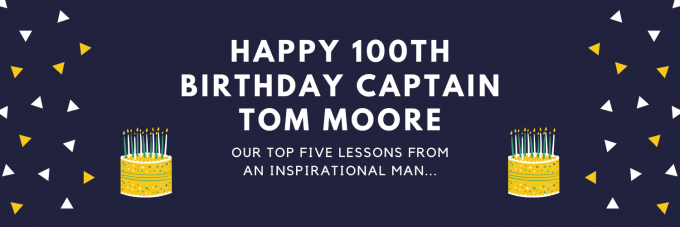 Happy 100th Birthday Captain Tom Moore!