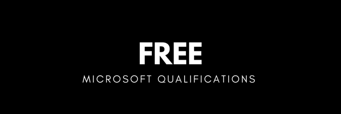 Free Microsoft Qualifications