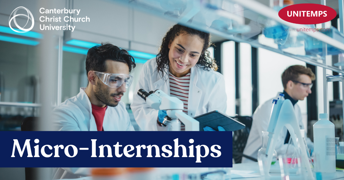 Micro-Internships available, co-funded by Unitemps