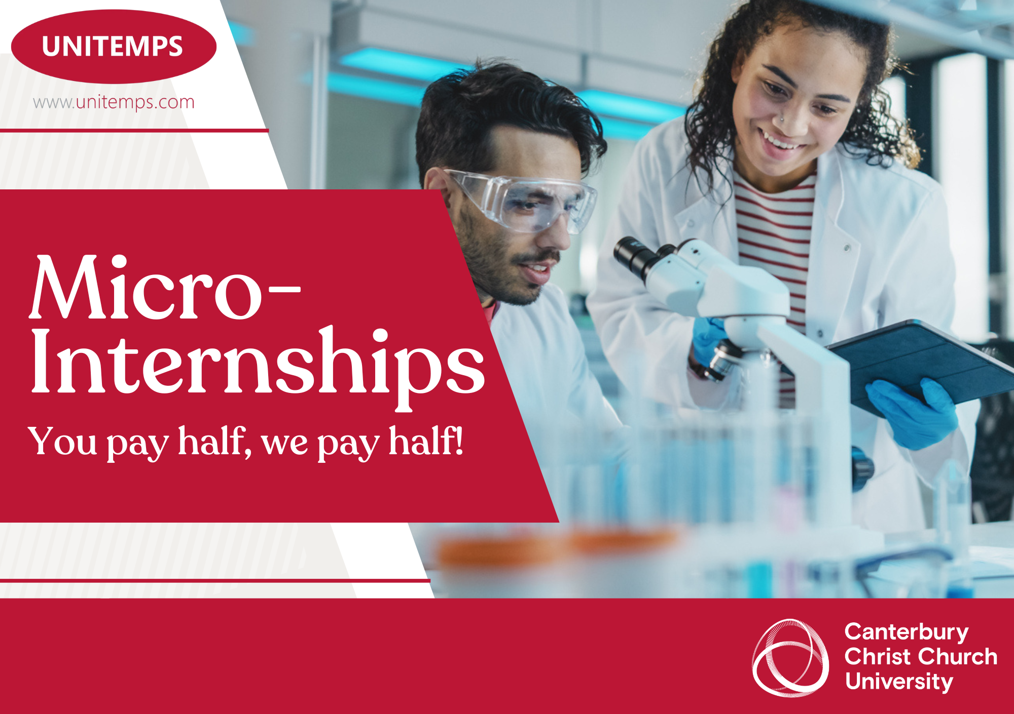 Grow your business for half the cost with Unitemps Micro-Internships