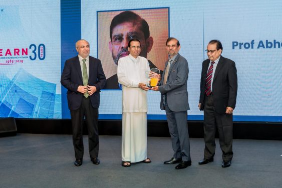 Father of Internet in Sri Lanka, Dr Abhaya Induruwa, Receives Award for Pioneering LEARN and Internet in Sri Lanka