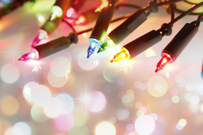 How Christmas lights produce enchantment