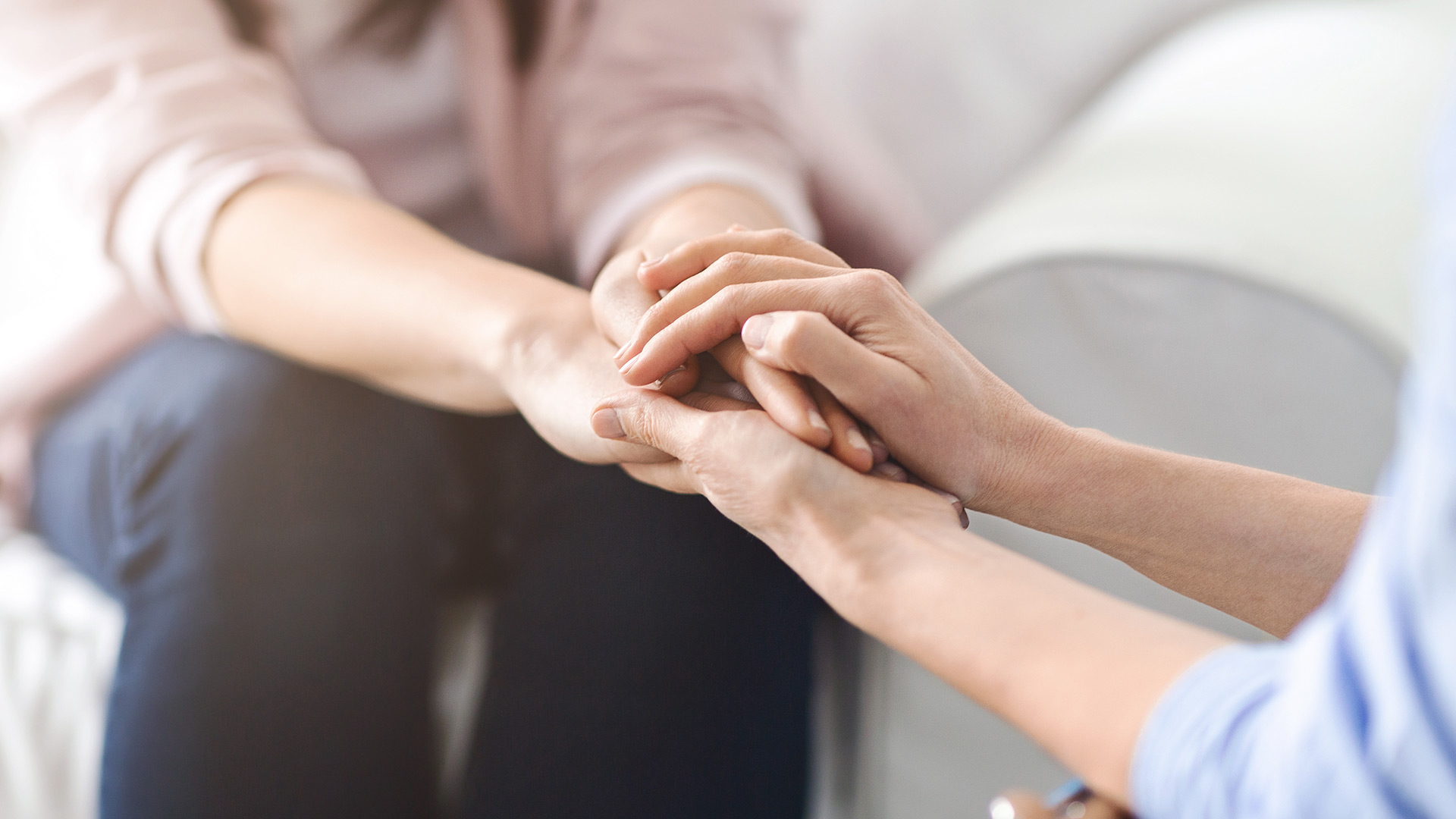 Shutterstock image: hand holding