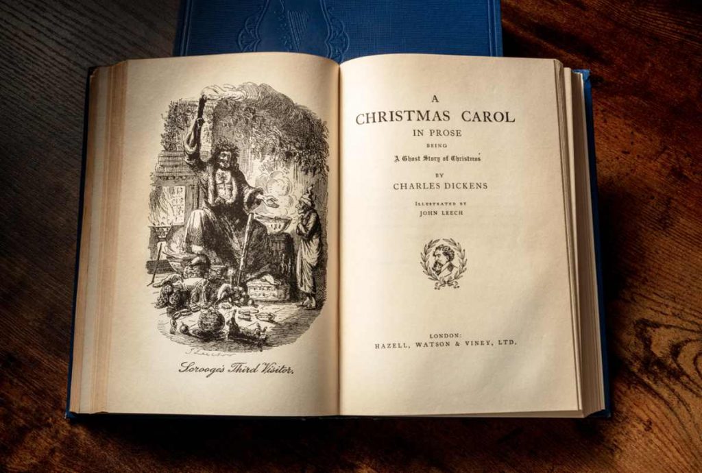 A Christmas Carol, the novel: Shutterstock