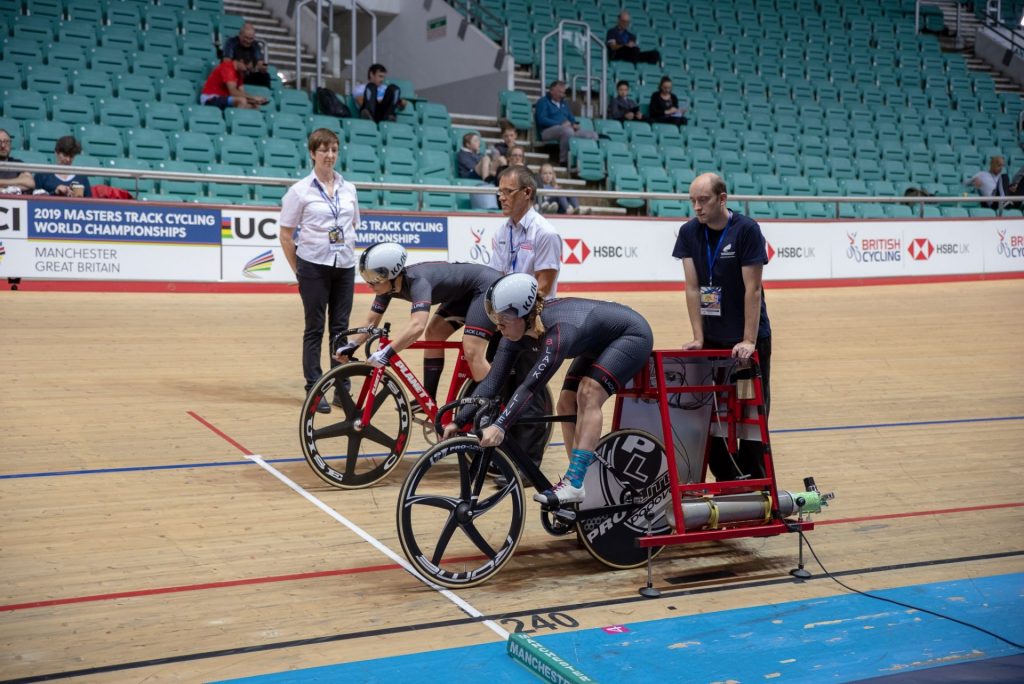 Kristy Howells cycling