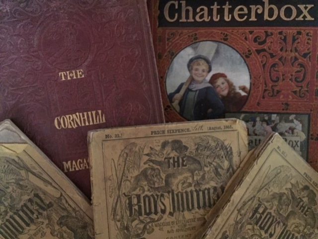 A selection of print periodicals from the nineteenth century