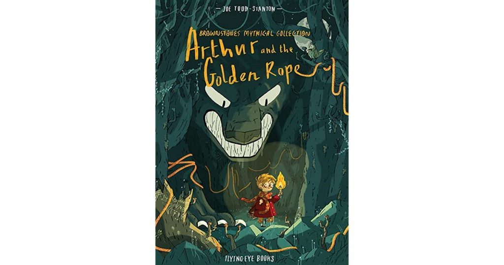 arthur and the golden rope book cover
