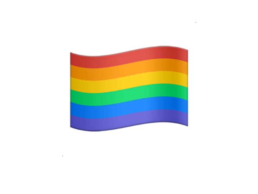 Gay pride flag emoji copypasta