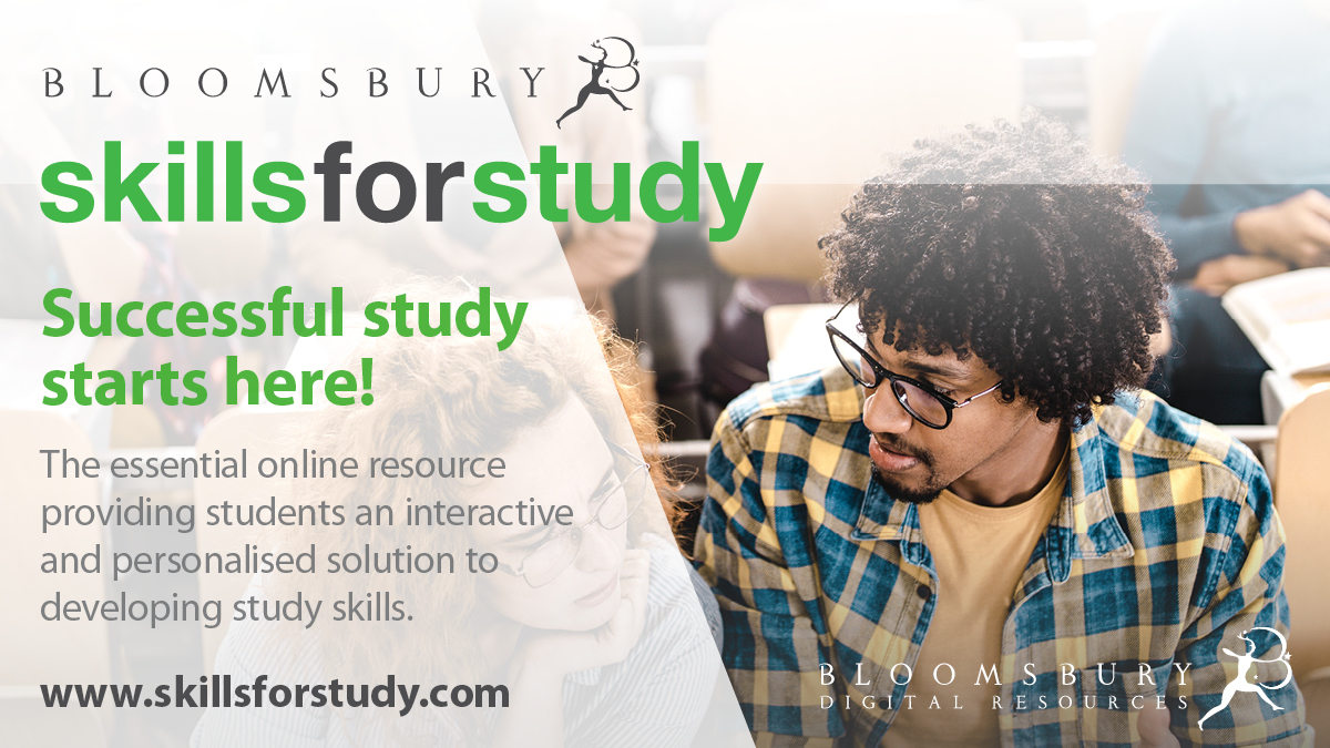 Skills lead to success, so check out Bloomsbury Skills for Study