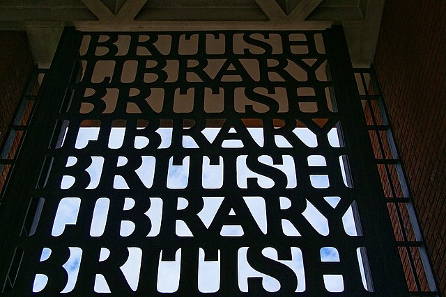 British Library Gate