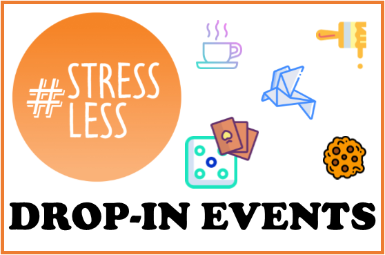 Stressless Zone Drop-In Events for you!