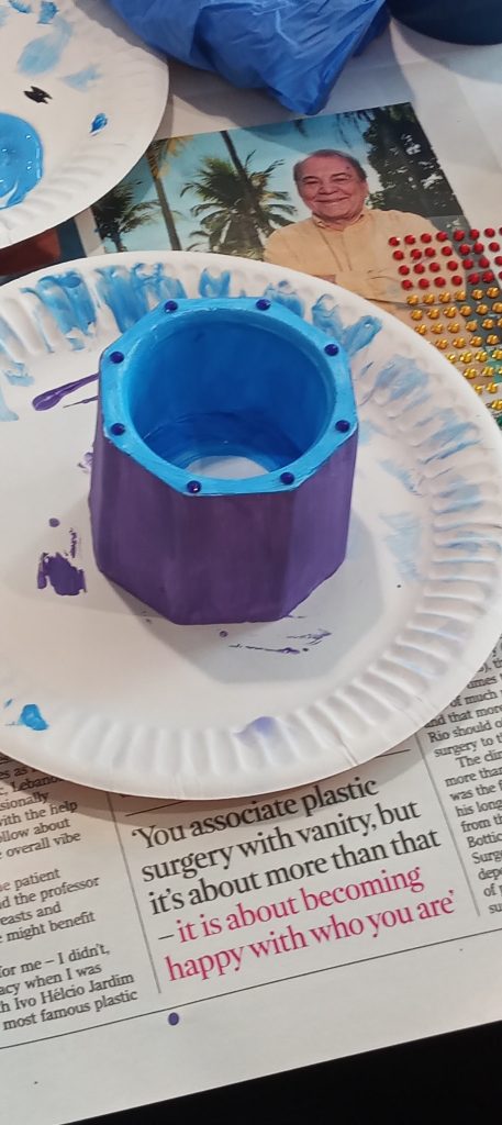 painted pot