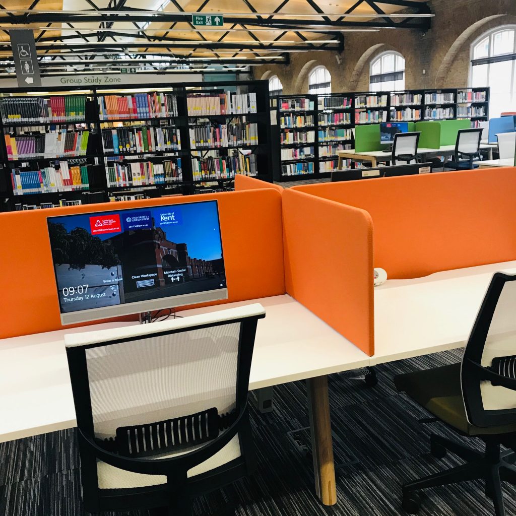 Drill Hall Library quiet study space