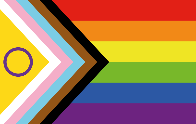 The intersex-inclusive Progress Pride flag.
