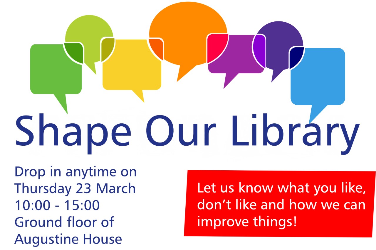 Shape Our Library 23rd March 2023