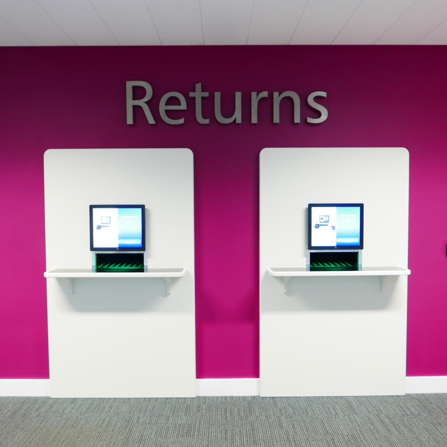Augustine House Library returns machines