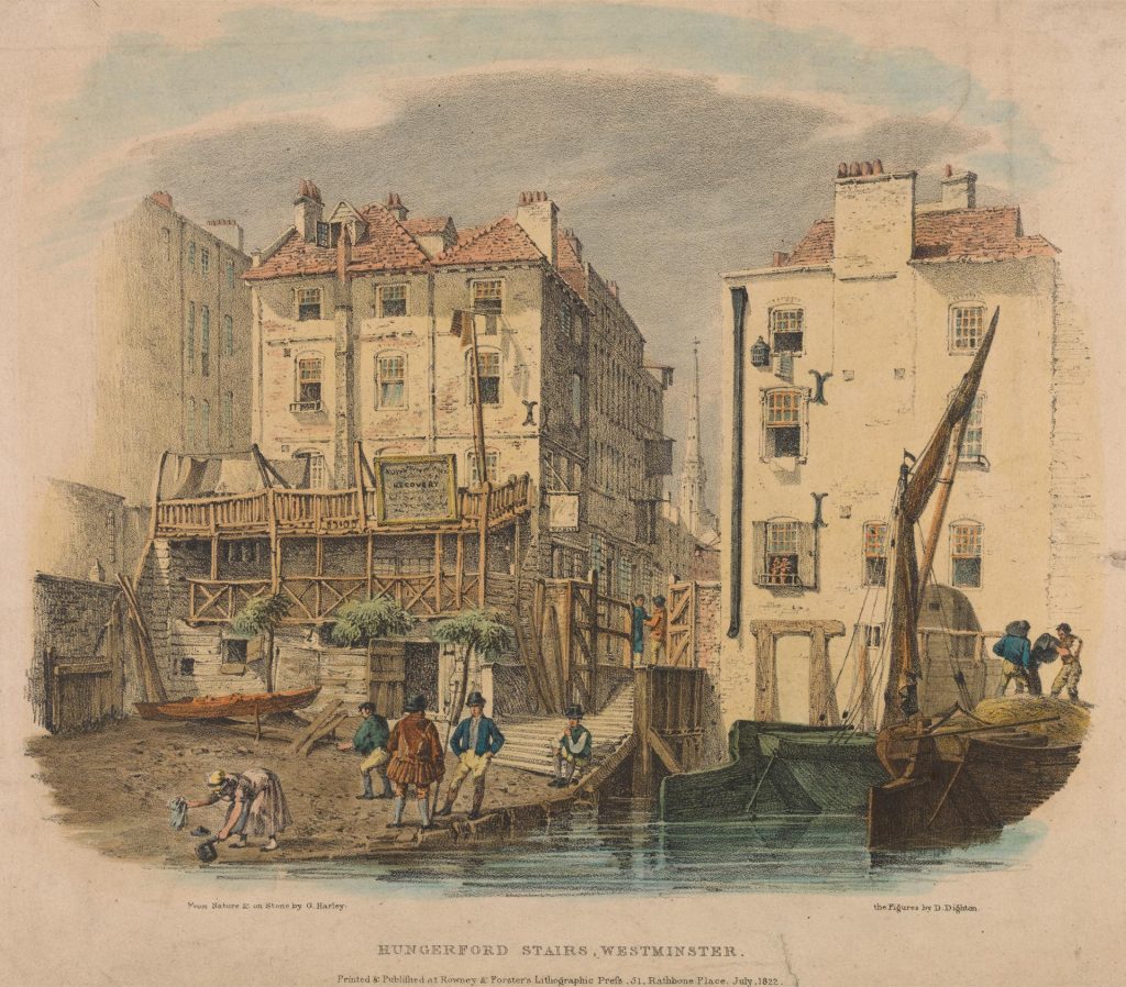 Warren’s Blacking Factory, where Dickens worked as a child, stood near where Charing Cross Station is today: Charles Dickens Museum.  