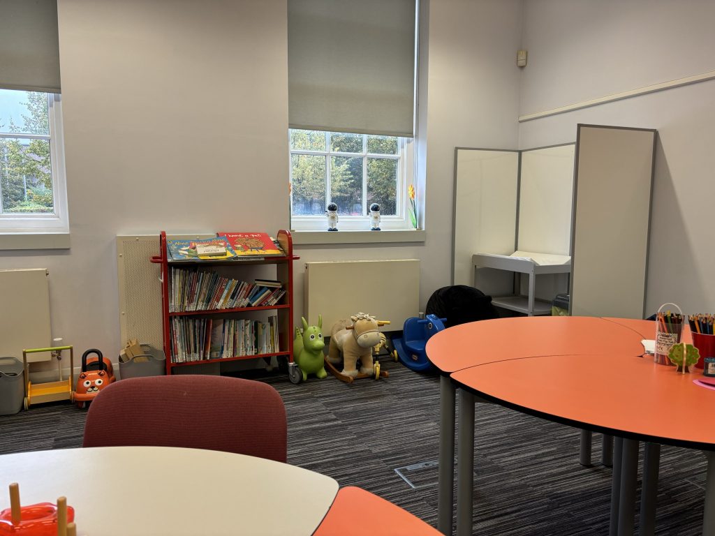 Family Study room at Drill Hall Library