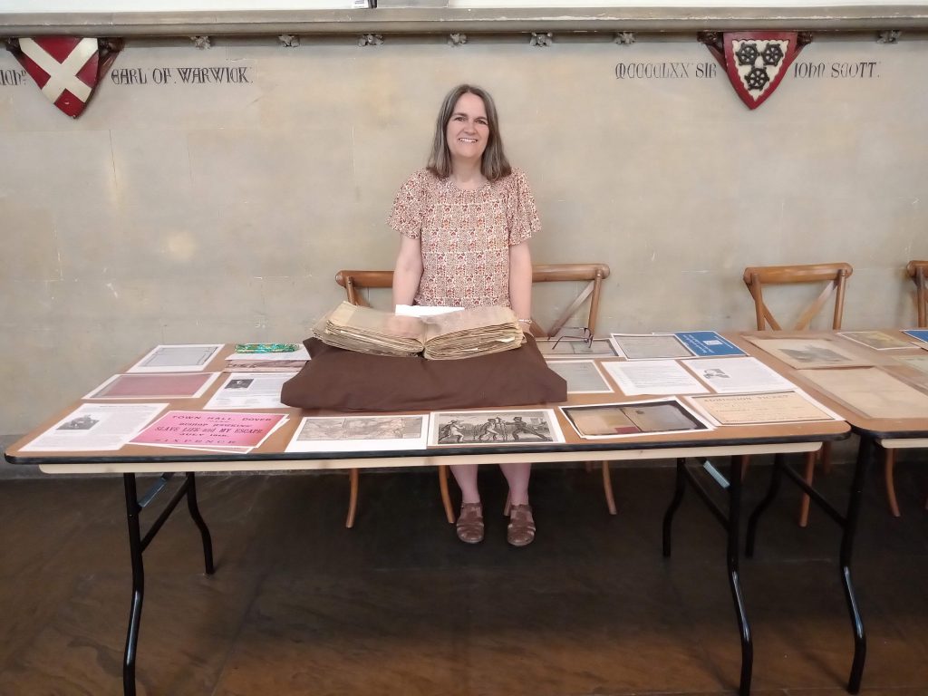 Dover Methodist Scrapbook at the Dover Maison Dieu