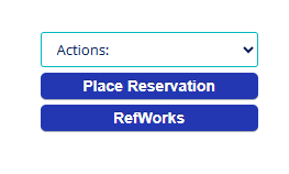 Screenshot from LibrarySearch results page.