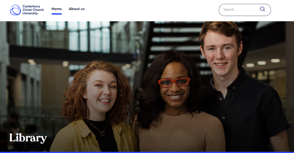 Image screenshot from the Library Blog main image.