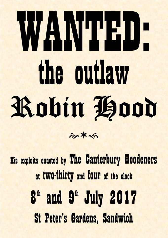 Wanted: The Outlaw Robin Hood