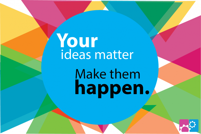 Your ideas matter