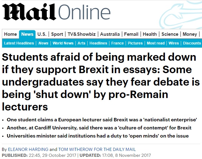 We are not sheep: A student response to the Daily Mail