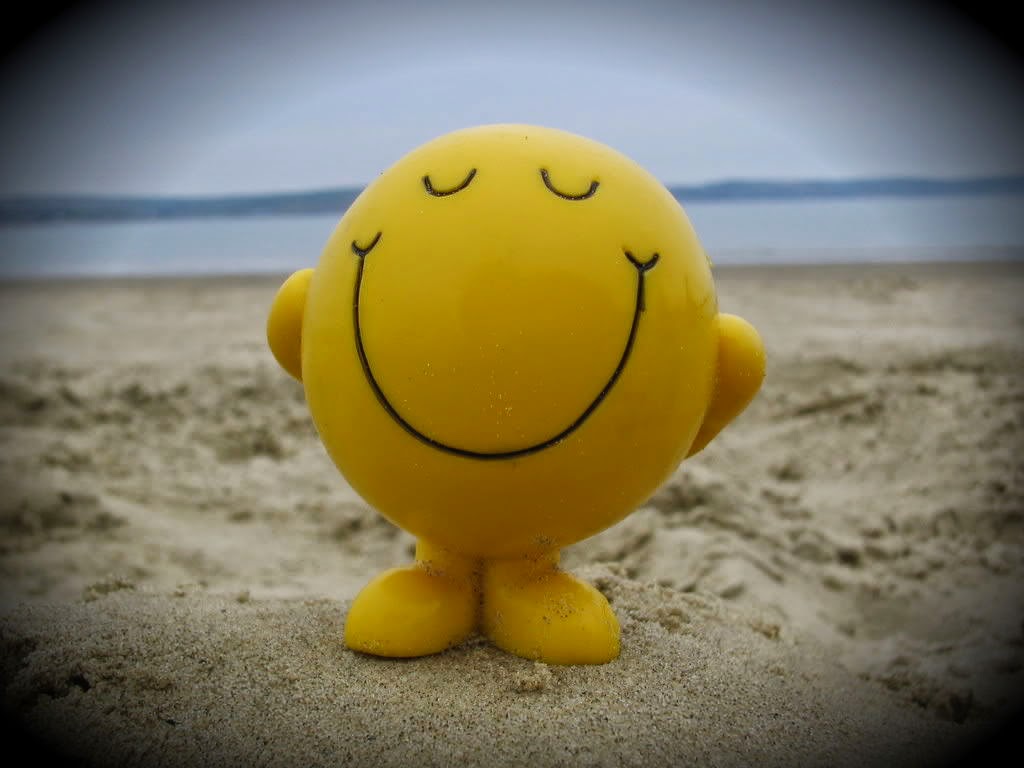 My Happy on the beach