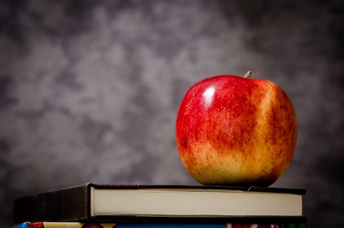 An apple for the teacher
