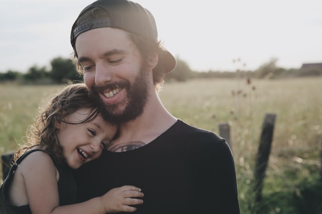 Father and daughter