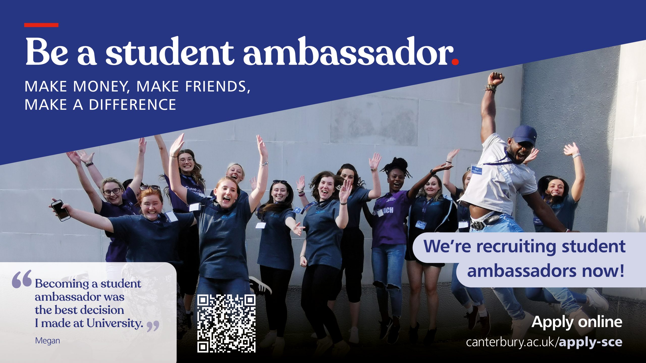 Become an Ambassador: make money, make friends, make a difference