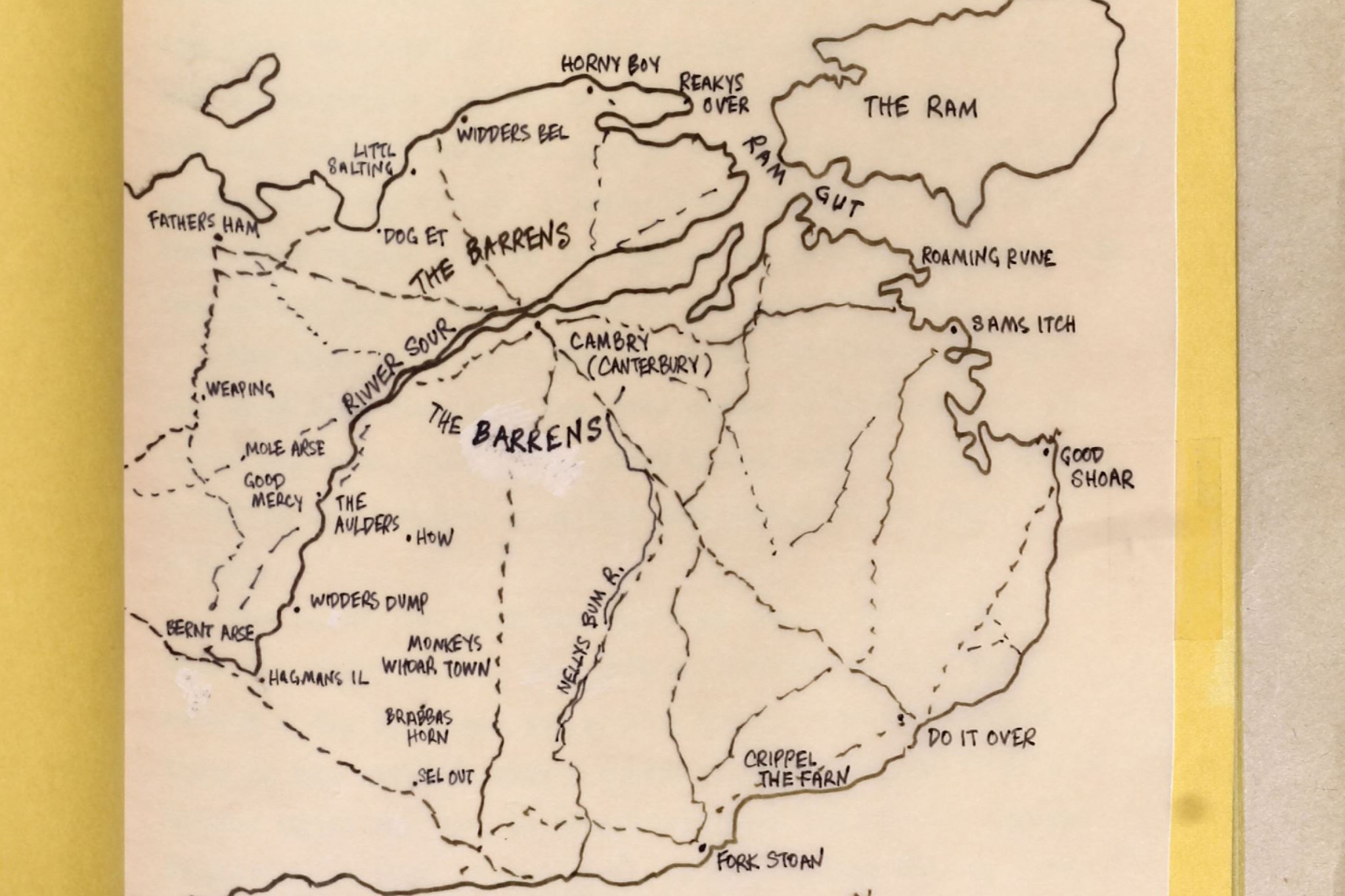 Riddley Walker Map