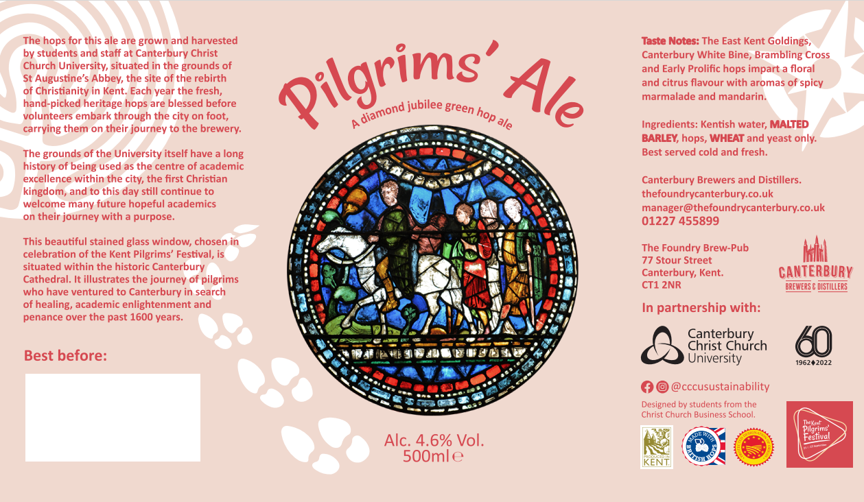 Pilgrim’s Ale Arrives at Christ Church