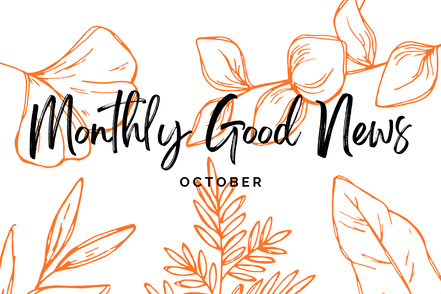 Monthly Good News #2: October 2022