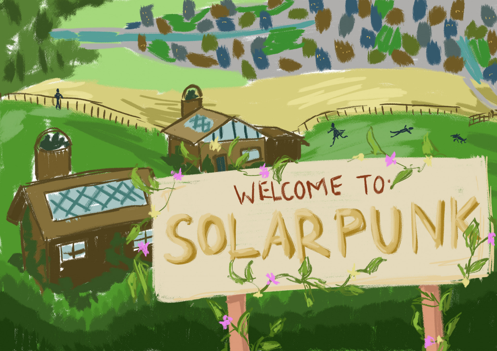 Solarpunk: The Sustainable Art Genre That's Changing Fiction & Reality