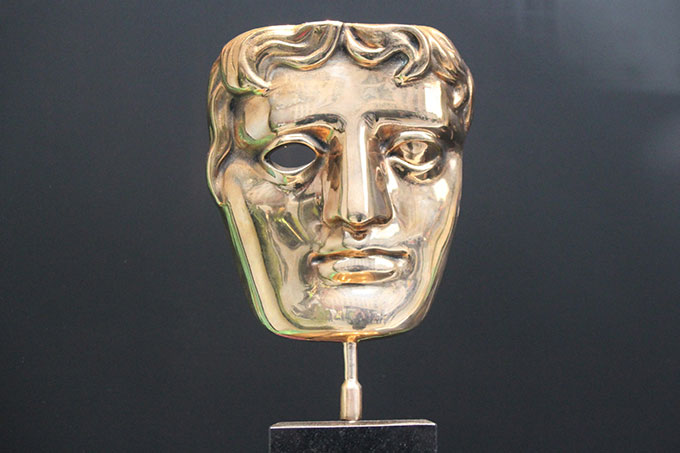 A gold BATFA mask award