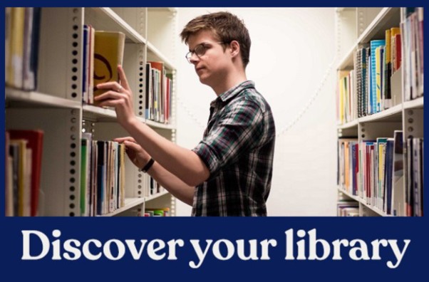 Person looking through the shelves