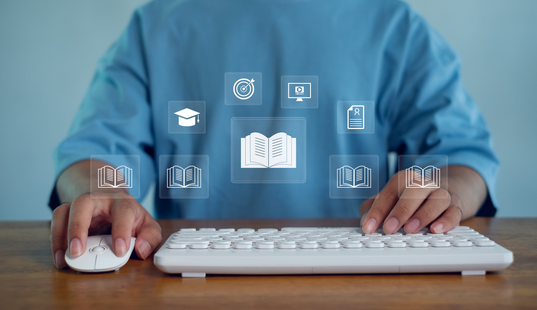 education technology, knowledge access, remote study, and modern training solutions.